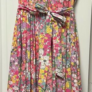 Kate Spade Colorful Floral Dress - midi